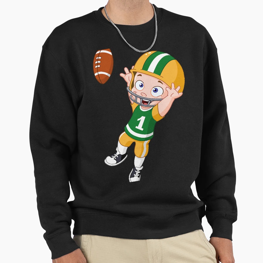 Football Sweatshirt - Streetwear Style for Adults - T-Shirt, Sweatshirt, Hoodie