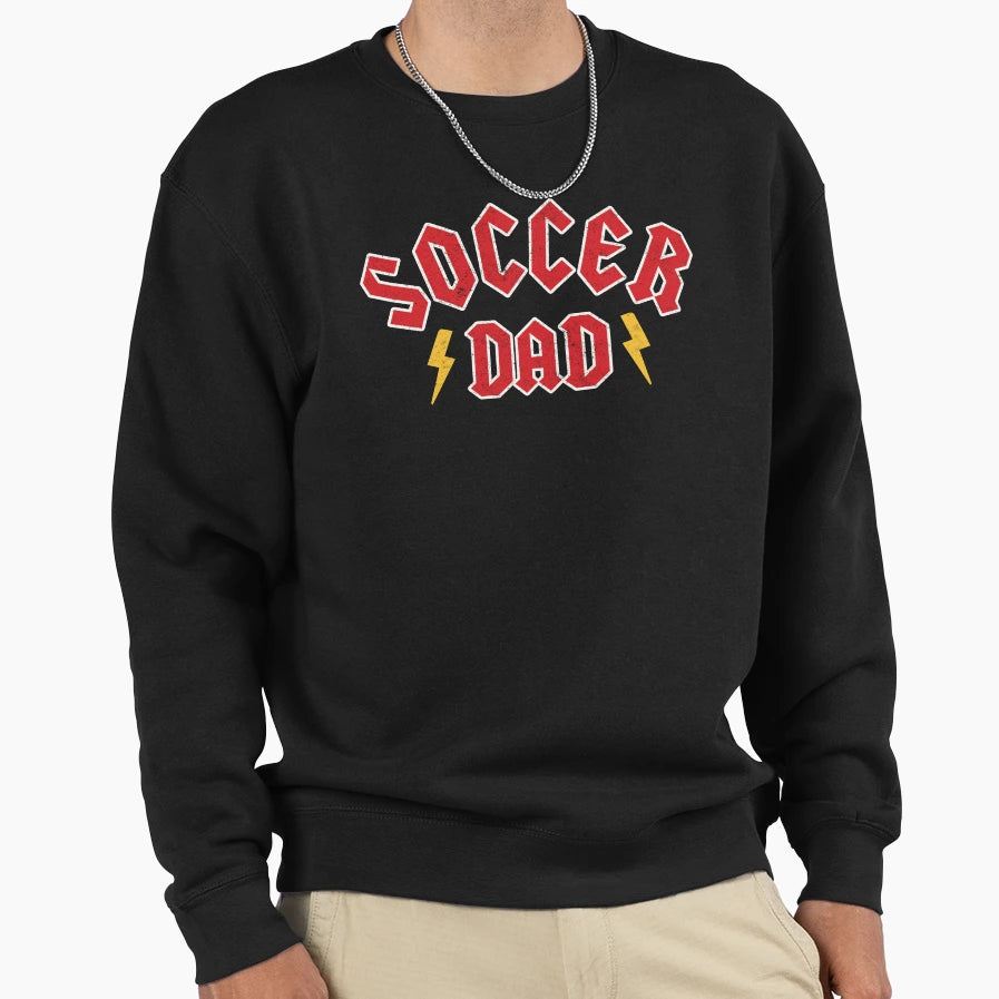 Soccer Dad Metal Rock Sweatshirt - Streetwear Style Unisex - T-Shirt, Sweatshirt, Hoodie