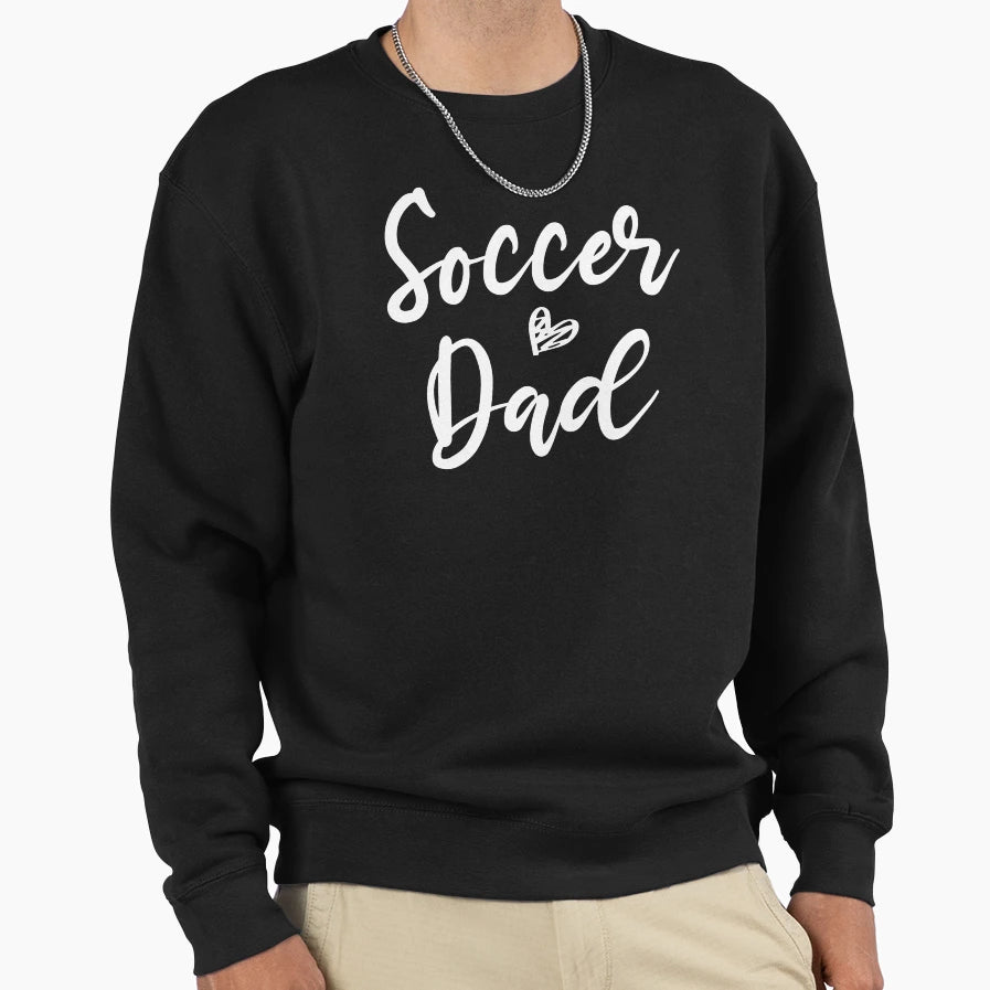 Soccer Dad Dad Fathers Day Gift T-Shirt - Aesthetic Graphic Men Women - T-Shirt, Sweatshirt, Hoodie