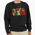 Football Vibes Groovy Sweatshirt - Unique Graphic for Adults - T-Shirt, Sweatshirt, Hoodie