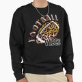 Leopard Football Vibes Sweatshirt - Minimalist Print Men Women - T-Shirt, Sweatshirt, Hoodie