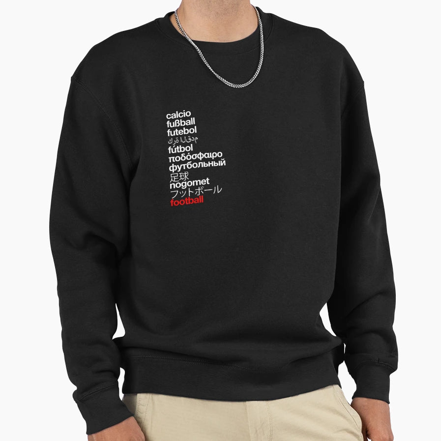 Football World Game White Sweatshirt - Unique Graphic Men Women - T-Shirt, Sweatshirt, Hoodie