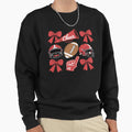 Coquette Game Day Football Cheer Sweatshirt - Minimalist Print Men Women - T-Shirt, Sweatshirt, Hoodie