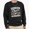 Cheer Senior Mom 2026 Leopard Sweatshirt - Streetwear Style Men Women - T-Shirt, Sweatshirt, Hoodie