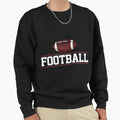 Football Player Sweatshirt - Minimalist Print for Adults - T-Shirt, Sweatshirt, Hoodie