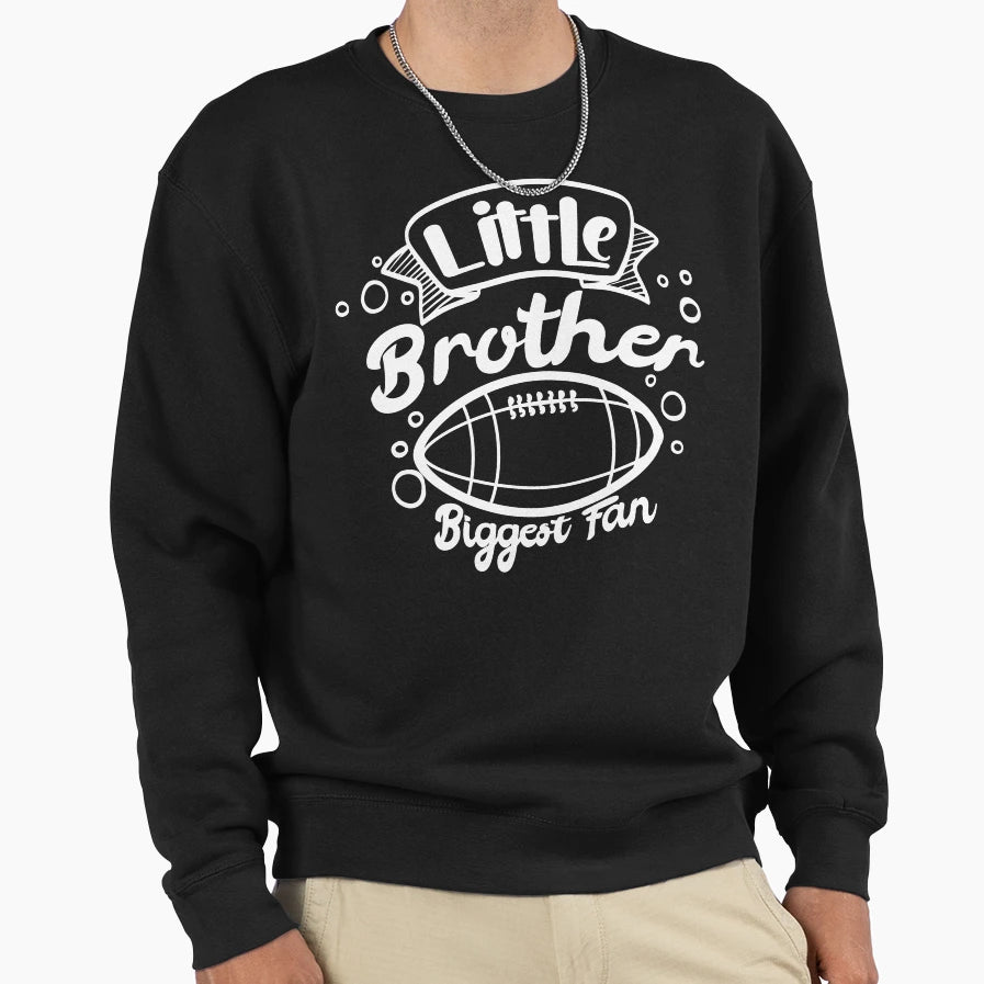 Little Brother And Biggest Sweatshirt - Casual Everyday Wear for Adults - T-Shirt, Sweatshirt, Hoodie
