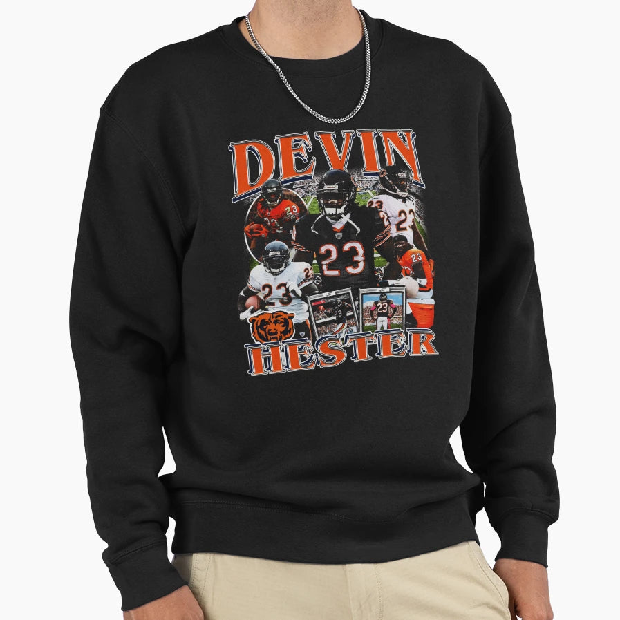 Devin Hester Bootleg Sweatshirt - Novelty Apparel Men Women - T-Shirt, Sweatshirt, Hoodie