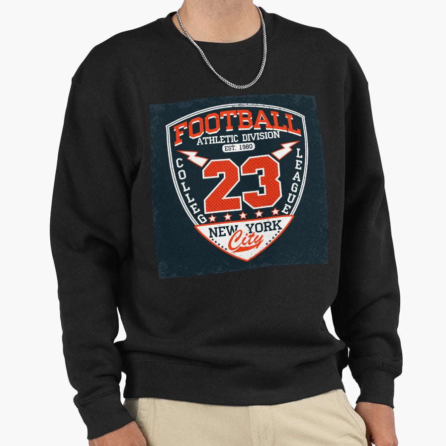New York Football Sweatshirt - Custom Art Print for Adults - T-Shirt, Sweatshirt, Hoodie
