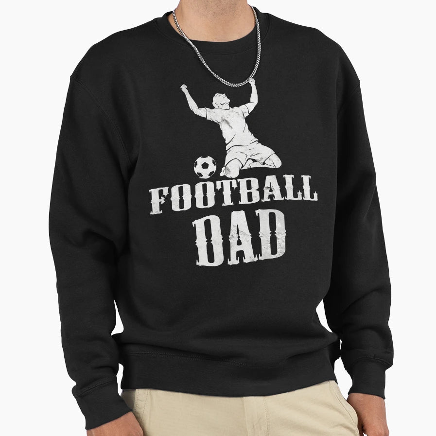Football Dad Fathers Day Gift 2 T-Shirt - Fun Novelty Design Unisex - T-Shirt, Sweatshirt, Hoodie