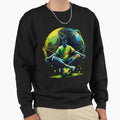 Brazil Soccer Magic Artwork Sweatshirt - Novelty Apparel Unisex - T-Shirt, Sweatshirt, Hoodie