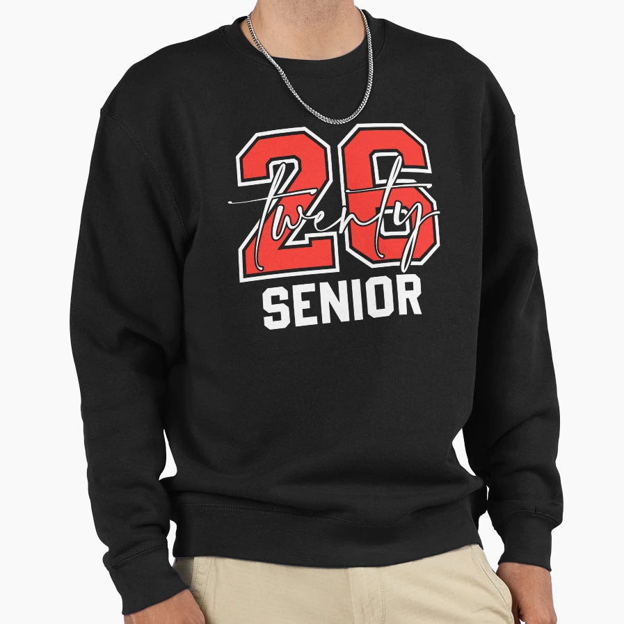 Senior Mom 2026 Class 2026 Sweatshirt - Unique Graphic Men Women - T-Shirt, Sweatshirt, Hoodie