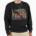 Loud Proud Moms Football Leopard Sweatshirt - Streetwear Style Men Women - T-Shirt, Sweatshirt, Hoodie