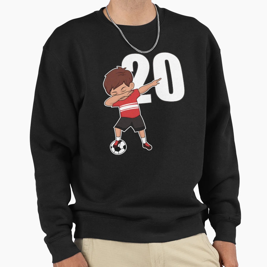 Awesome Soccer Player Number 20 Sweatshirt - Minimalist Print Men Women - T-Shirt, Sweatshirt, Hoodie