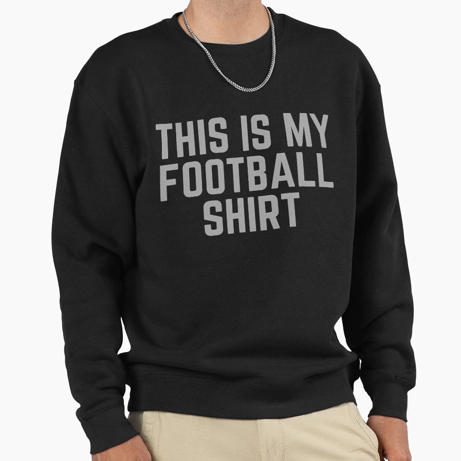 Football Team Colors Game Day This Is Sweatshirt - Graphic Print for Adults - T-Shirt, Sweatshirt, Hoodie