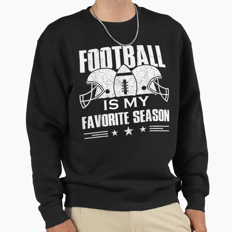 Football Lover Gift Football Sweatshirt - Casual Everyday Wear for Adults - T-Shirt, Sweatshirt, Hoodie