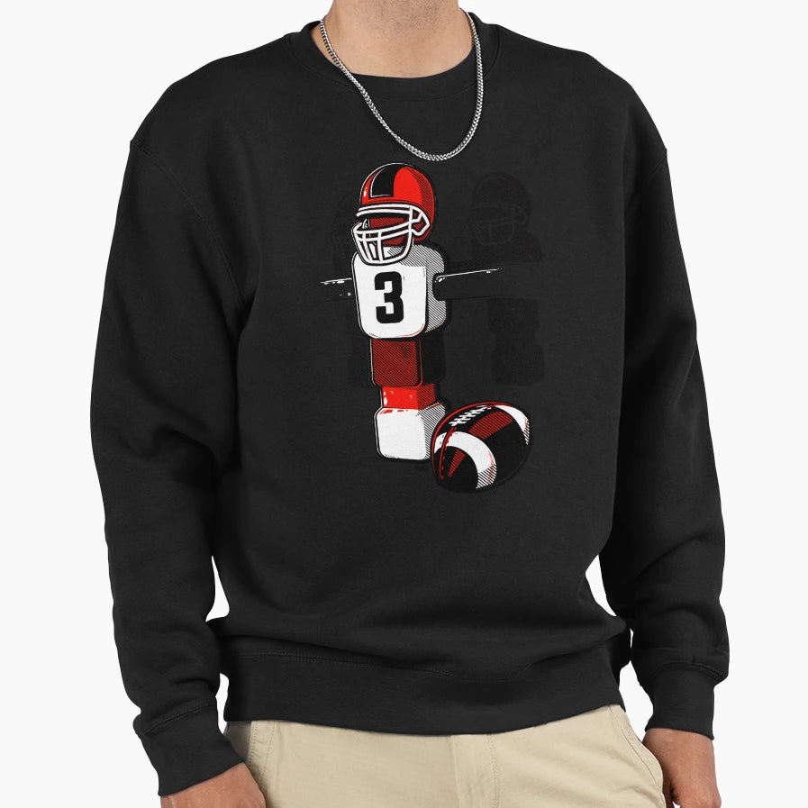 Football Training Player Ball Sweatshirt - Casual Everyday Wear Unisex - T-Shirt, Sweatshirt, Hoodie
