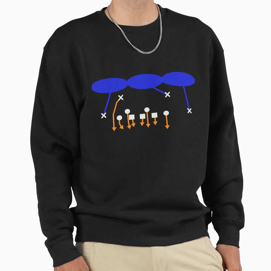 Ncaa Football Engage Eight Sweatshirt - Minimalist Print for Adults - T-Shirt, Sweatshirt, Hoodie