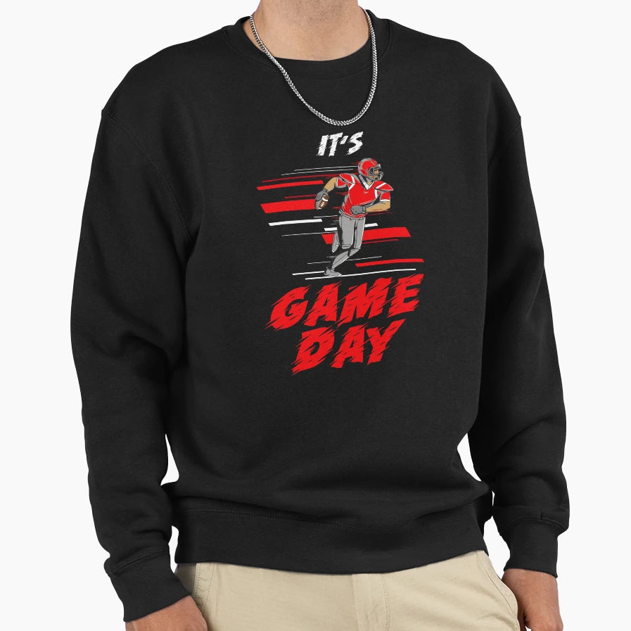 American Football Game Day Gift Sweatshirt - Graphic Print Men Women - T-Shirt, Sweatshirt, Hoodie