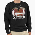 I Only Raise Ballers Footballheart Sweatshirt - Graphic Print for Adults - T-Shirt, Sweatshirt, Hoodie