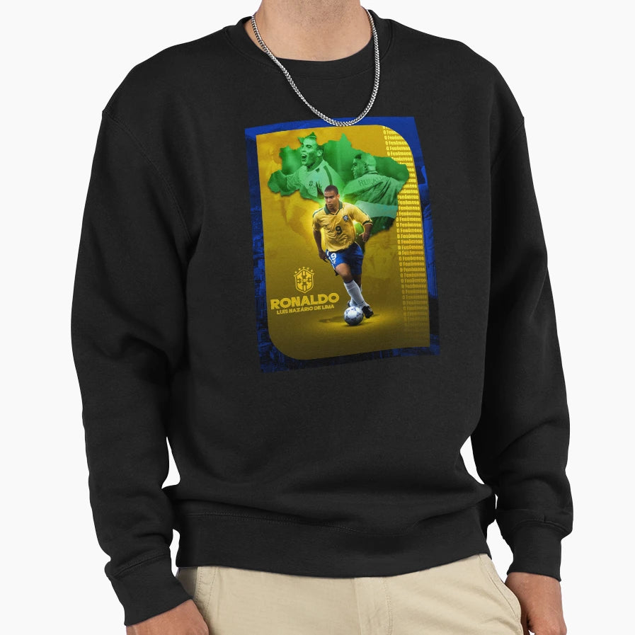 Ronaldo Lu S Naz Rio De Lima O Sweatshirt - Aesthetic Graphic Men Women - T-Shirt, Sweatshirt, Hoodie