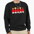 Soccer Football Wooden Peg Dolls Sweatshirt - Aesthetic Graphic Men Women - T-Shirt, Sweatshirt, Hoodie