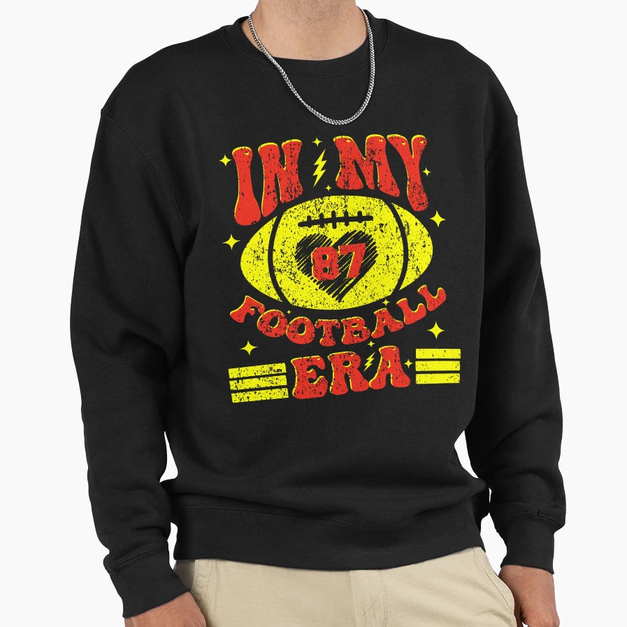 Groovy My Football Era Funny 2024 T-Shirt - Aesthetic Graphic for Adults - T-Shirt, Sweatshirt, Hoodie