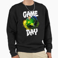 Fun Sports Game Day Soccer Sweatshirt - Graphic Print Unisex - T-Shirt, Sweatshirt, Hoodie