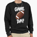 Fun Sports Game Day Football Sweatshirt - Aesthetic Graphic Unisex - T-Shirt, Sweatshirt, Hoodie