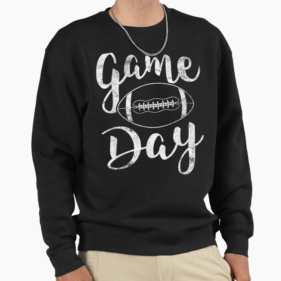 Game Day Football Football T-Shirt - Graphic Print Unisex - T-Shirt, Sweatshirt, Hoodie