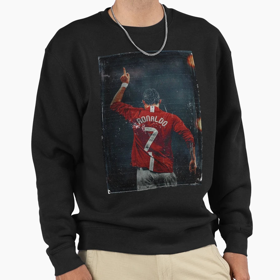 Cristiano Ronaldo Sweatshirt - Fun Novelty Design for Adults - T-Shirt, Sweatshirt, Hoodie