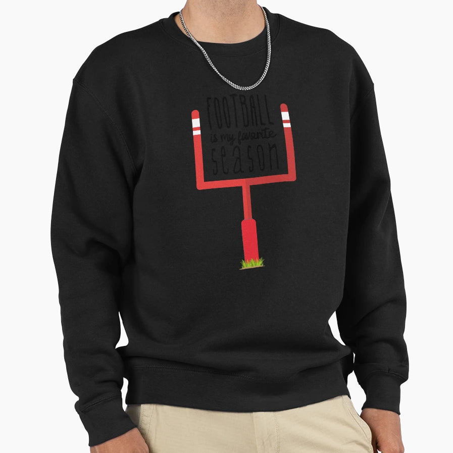 Football Is My Favorite Season Pack Sweatshirt - Novelty Apparel Men Women - T-Shirt, Sweatshirt, Hoodie