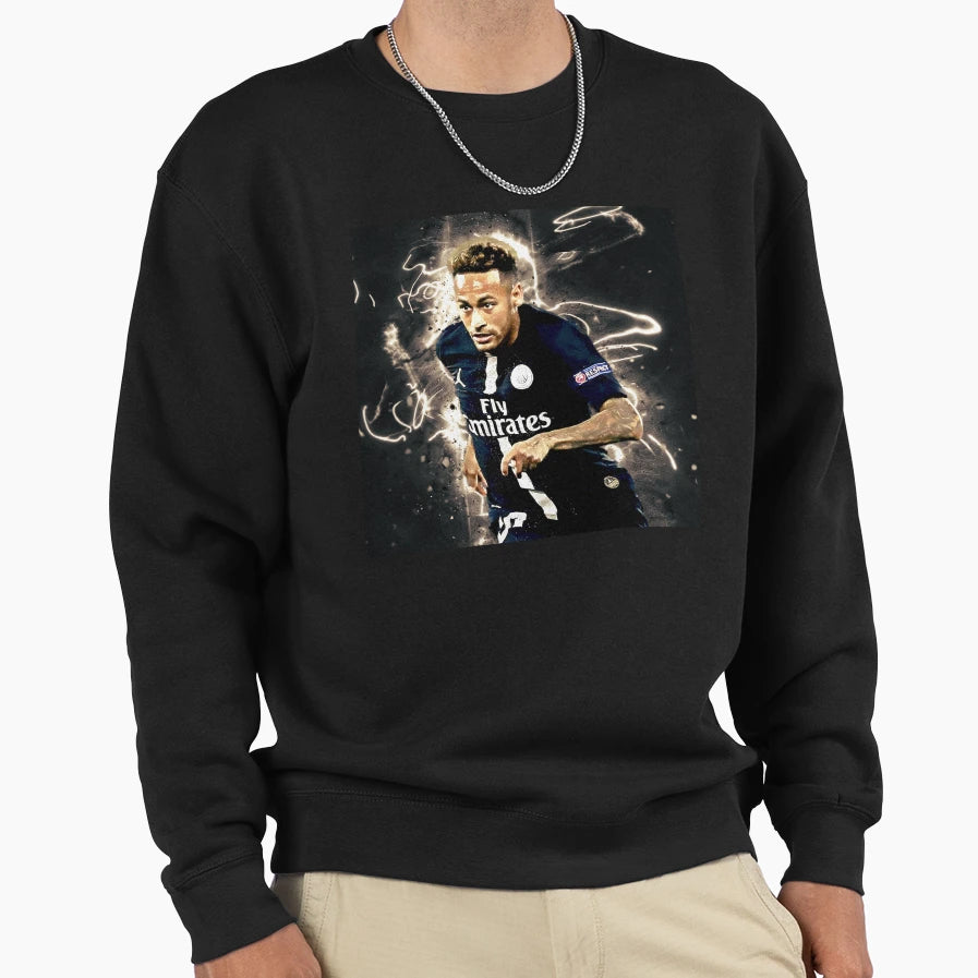 Neymar Run Sweatshirt - Custom Art Print Unisex - T-Shirt, Sweatshirt, Hoodie
