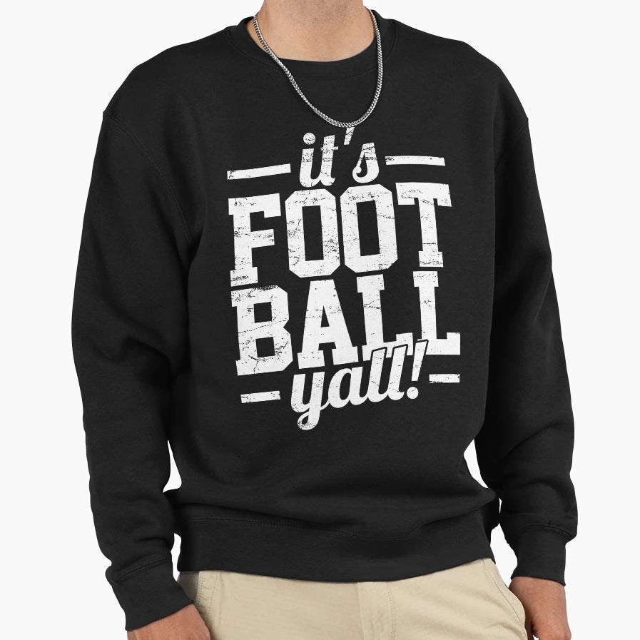 Football Player Sports Sweatshirt - Minimalist Print for Adults - T-Shirt, Sweatshirt, Hoodie