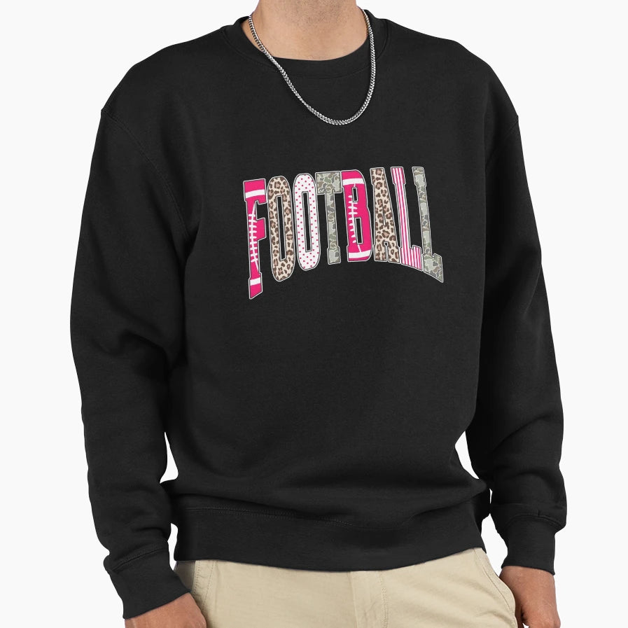 Football Game Day Sweatshirt - Graphic Print Men Women - T-Shirt, Sweatshirt, Hoodie