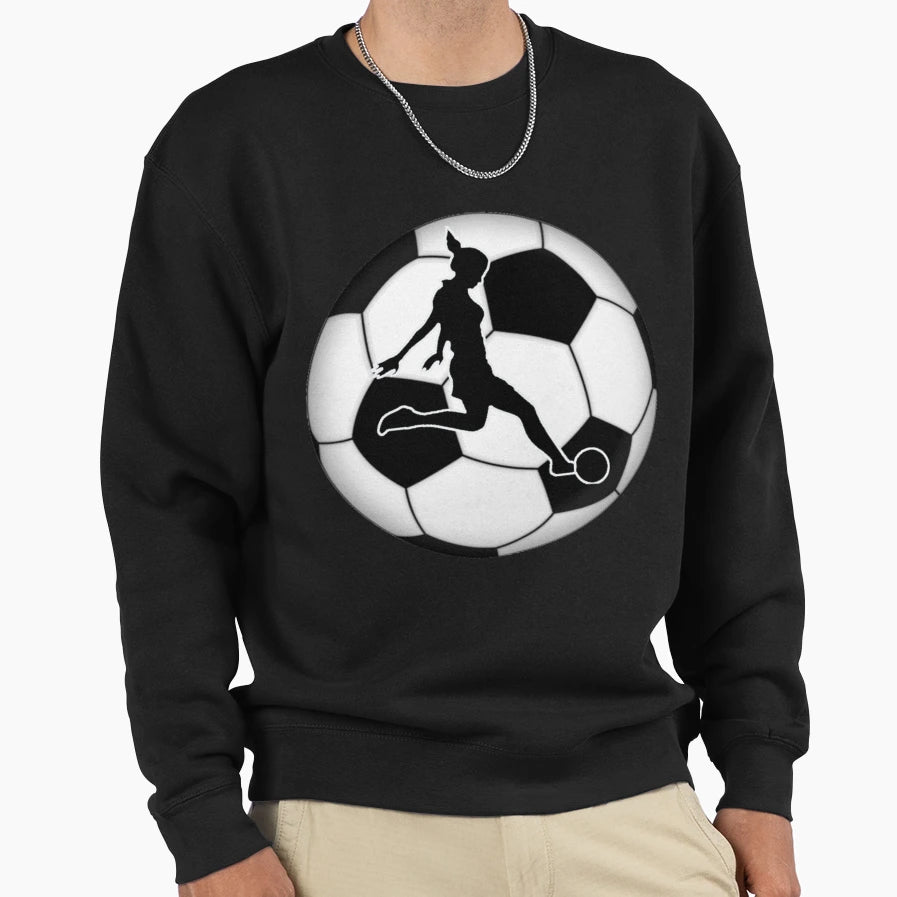 Womans Soccer T-Shirt - Novelty Apparel Unisex - T-Shirt, Sweatshirt, Hoodie
