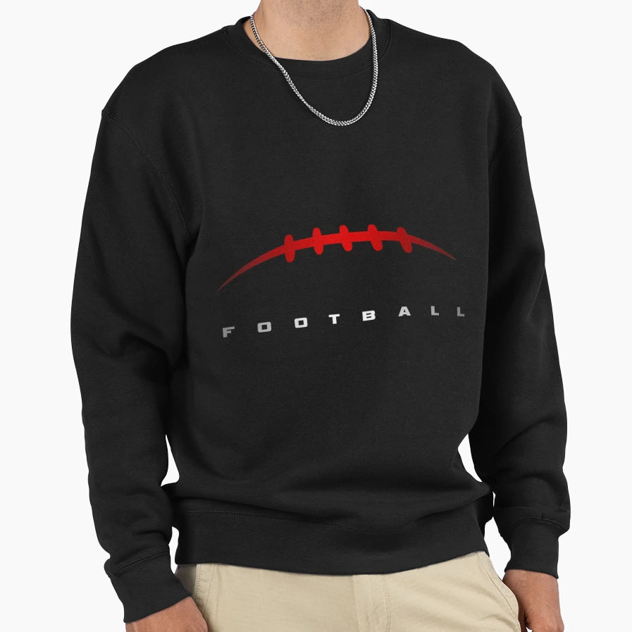 Football Football Sweatshirt - Trendy Graphic for Adults - T-Shirt, Sweatshirt, Hoodie