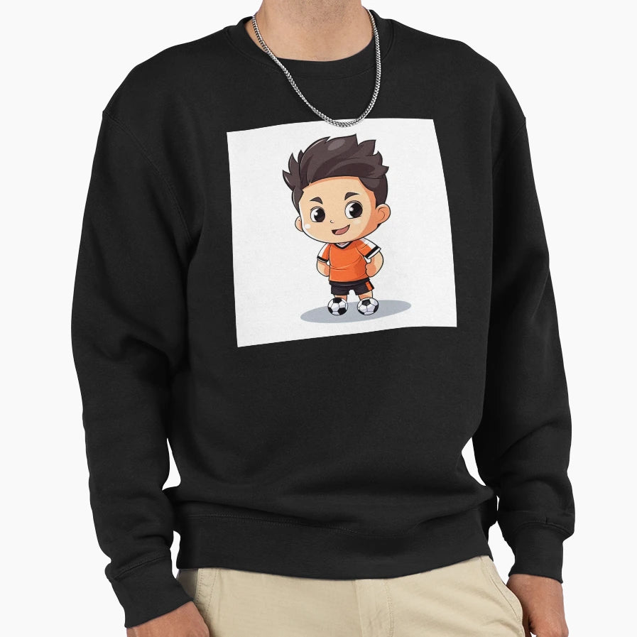 Soccer Player Sweatshirt - Unique Graphic Unisex - T-Shirt, Sweatshirt, Hoodie