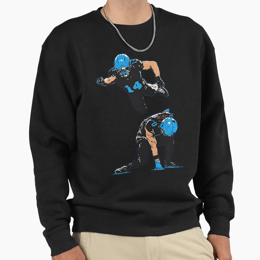 JG And Amon Ra St Brown Sweatshirt - Casual Everyday Wear for Adults - T-Shirt, Sweatshirt, Hoodie