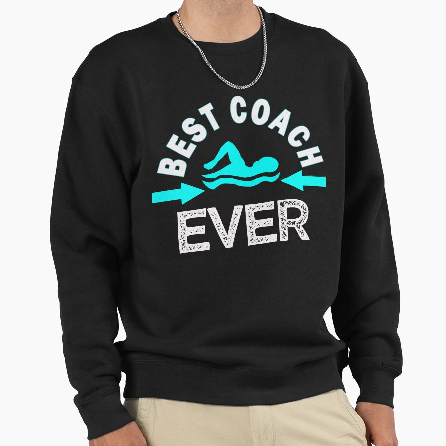 Swimming Coach Gift Simply Best Sweatshirt - Trendy Graphic Men Women - T-Shirt, Sweatshirt, Hoodie
