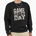 Game Day Football Grunge Sweatshirt - Fun Novelty Design Men Women - T-Shirt, Sweatshirt, Hoodie