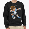 Dabbing Soccer Argentina Jersey Sweatshirt - Trendy Graphic Unisex - T-Shirt, Sweatshirt, Hoodie