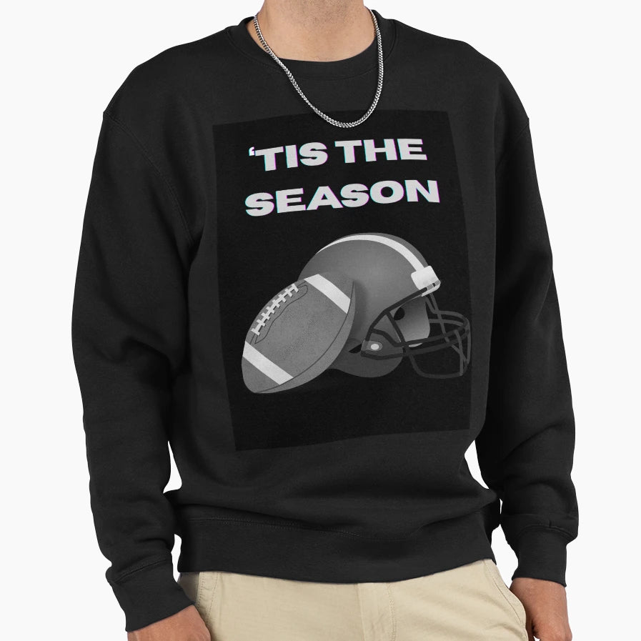 Football Season Sweatshirt - Aesthetic Graphic Men Women - T-Shirt, Sweatshirt, Hoodie