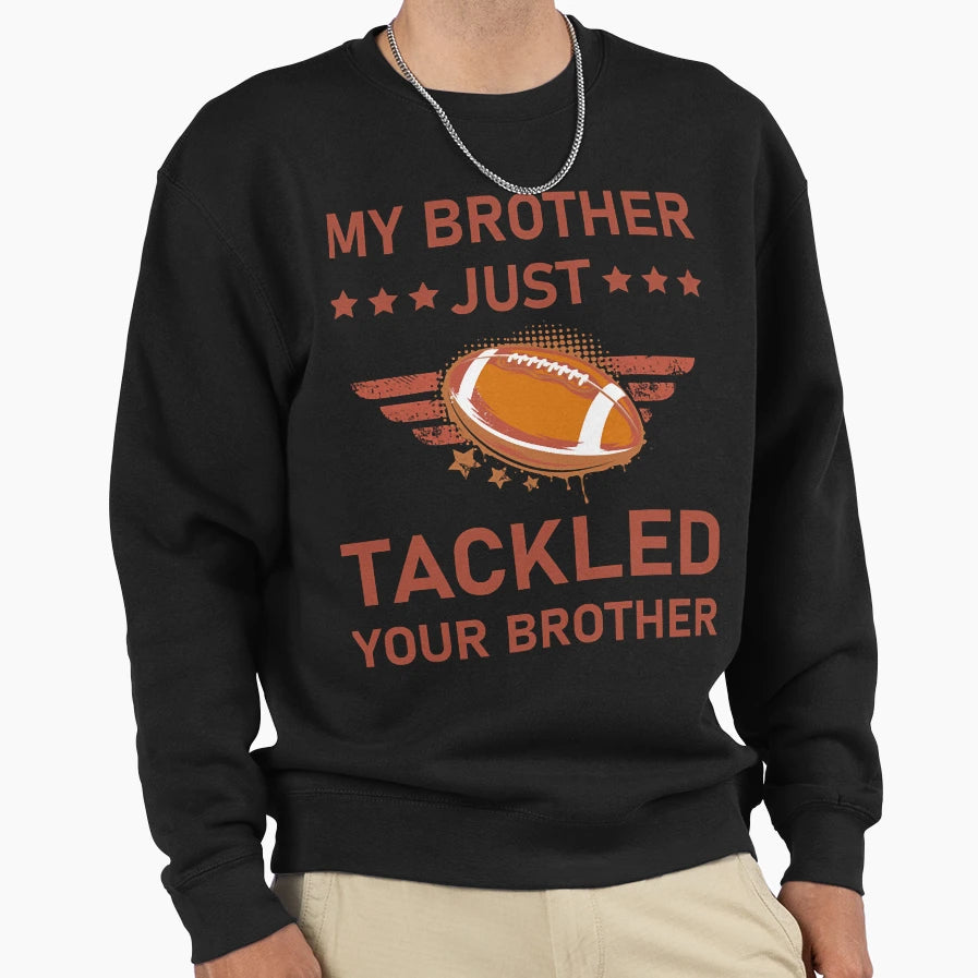 Rugby Fan Sweatshirt - Minimalist Print Unisex - T-Shirt, Sweatshirt, Hoodie