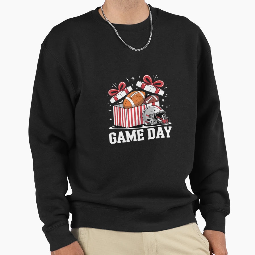 Football Coquette Bow Football Sweatshirt - Fun Novelty Design for Adults - T-Shirt, Sweatshirt, Hoodie