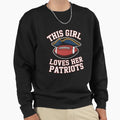 Funny Football Support Us Patriotic Sweatshirt - Aesthetic Graphic Unisex - T-Shirt, Sweatshirt, Hoodie