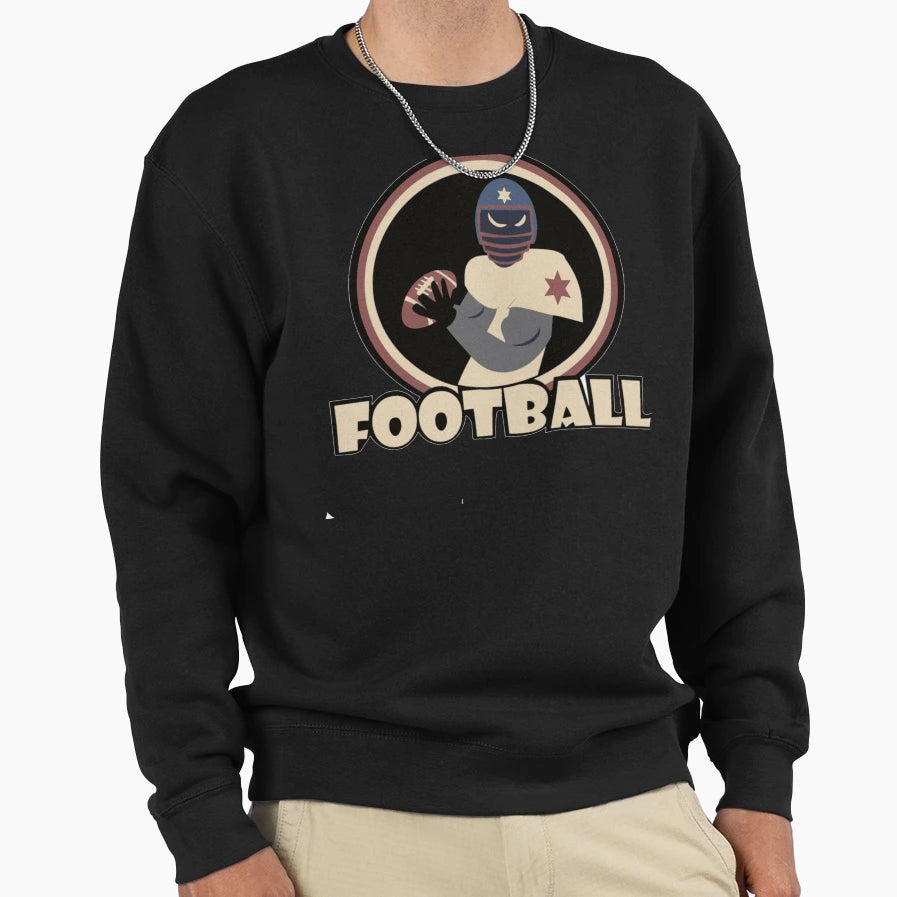 Art Football Sport Sweatshirt - Novelty Apparel for Adults - T-Shirt, Sweatshirt, Hoodie