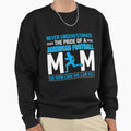 American Football Mom Sweatshirt - Trendy Graphic Unisex - T-Shirt, Sweatshirt, Hoodie