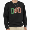 Dad 1 Year Old Football 1St Year Down Sweatshirt - Graphic Print Unisex - T-Shirt, Sweatshirt, Hoodie