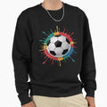 Soccer Player Sport Sweatshirt - Custom Art Print Men Women - T-Shirt, Sweatshirt, Hoodie