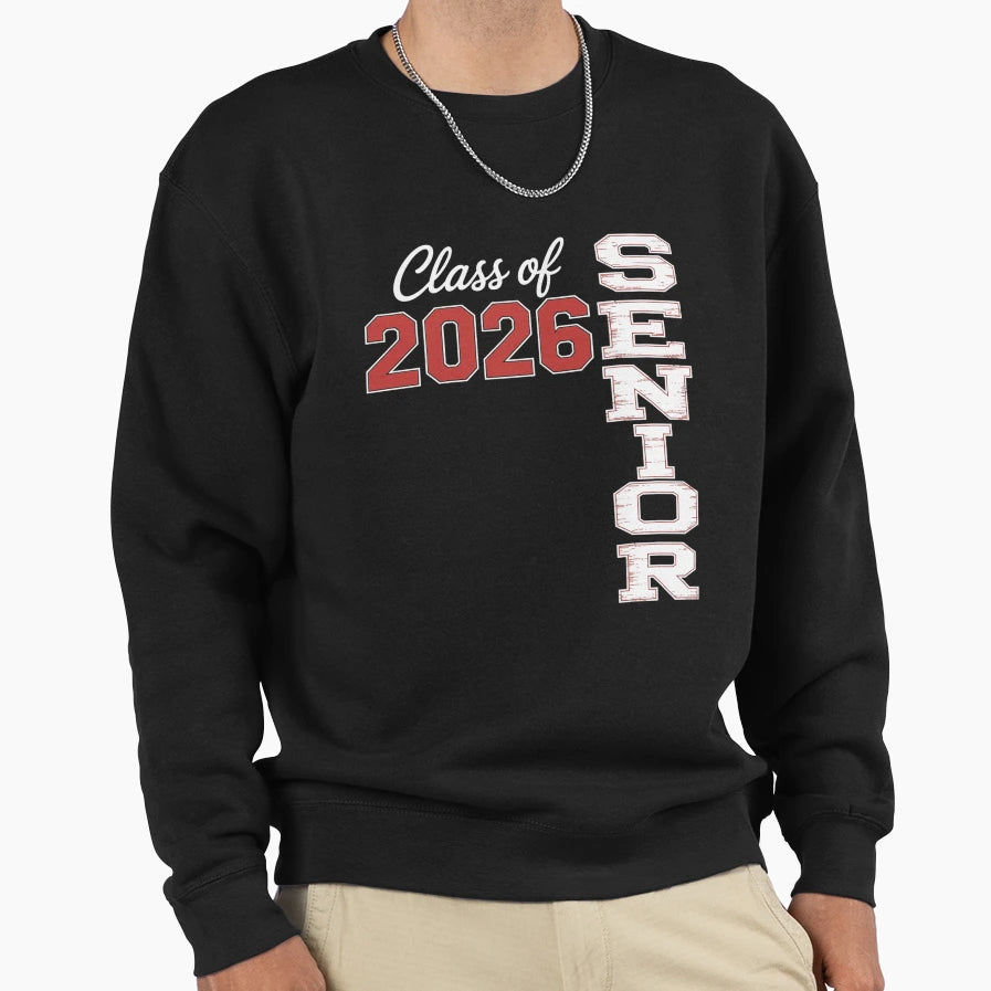 Senior 2026 Graduation My Last Sweatshirt - Custom Art Print Men Women - T-Shirt, Sweatshirt, Hoodie
